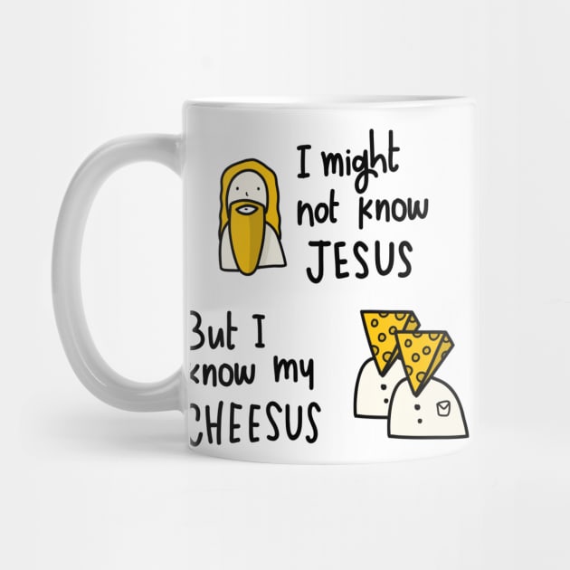 Jeesus Vs Cheeses by Think Beyond Color